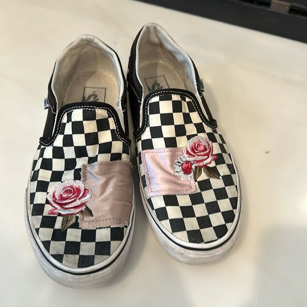 Checkered Vans